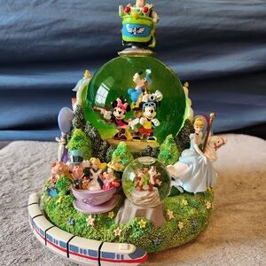 Disney Colorful Character Snow Globe